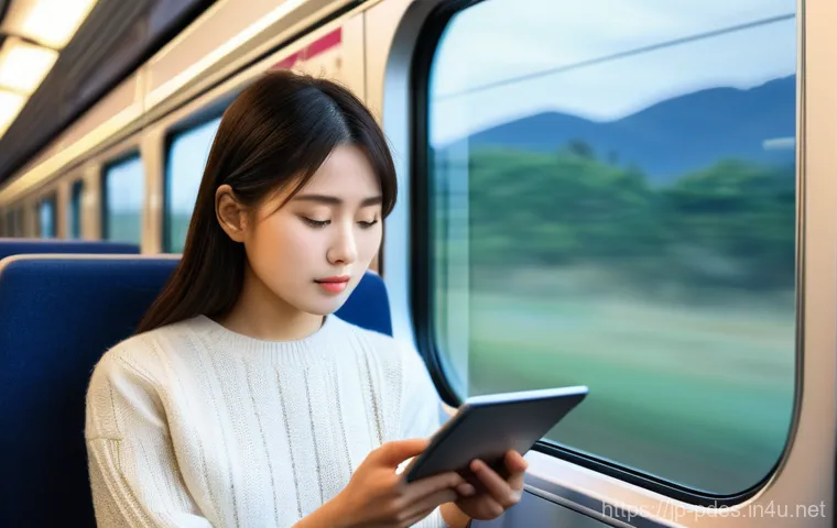 제품디자인 자격증 공부를 위한 모바일 앱 - **Prompt:** A young Japanese woman in her early twenties, dressed in smart casual clothes (e.g., a s...