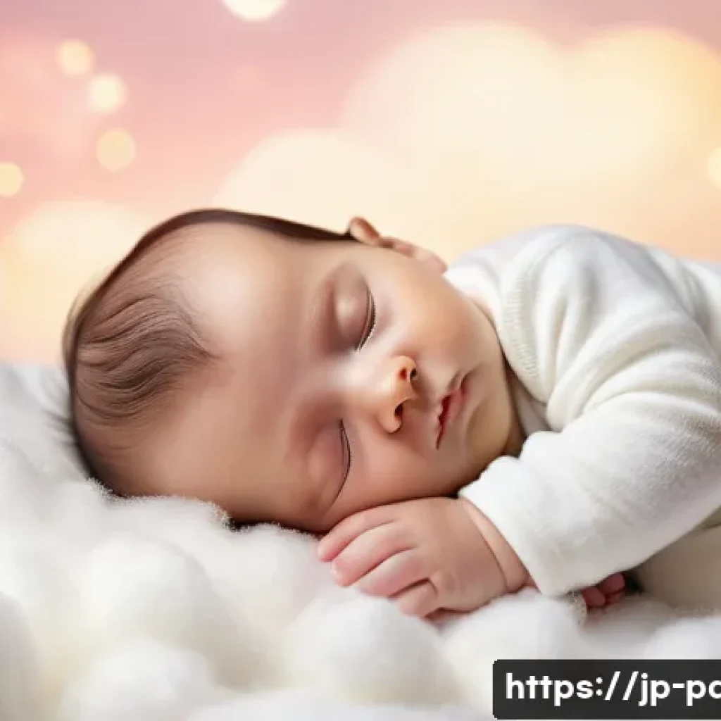 제품디자인 자격증 소지자의 커리어패스 - **Prompt:** "A cute baby is sleeping peacefully on a fluffy white cloud, wearing a clean diaper. Sof...